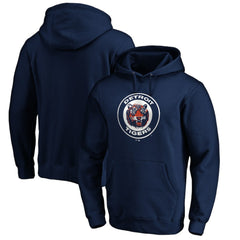 Detroit Tigers Cooperstown Collection Huntington Logo Fitted Pullover Hoodie - MLB