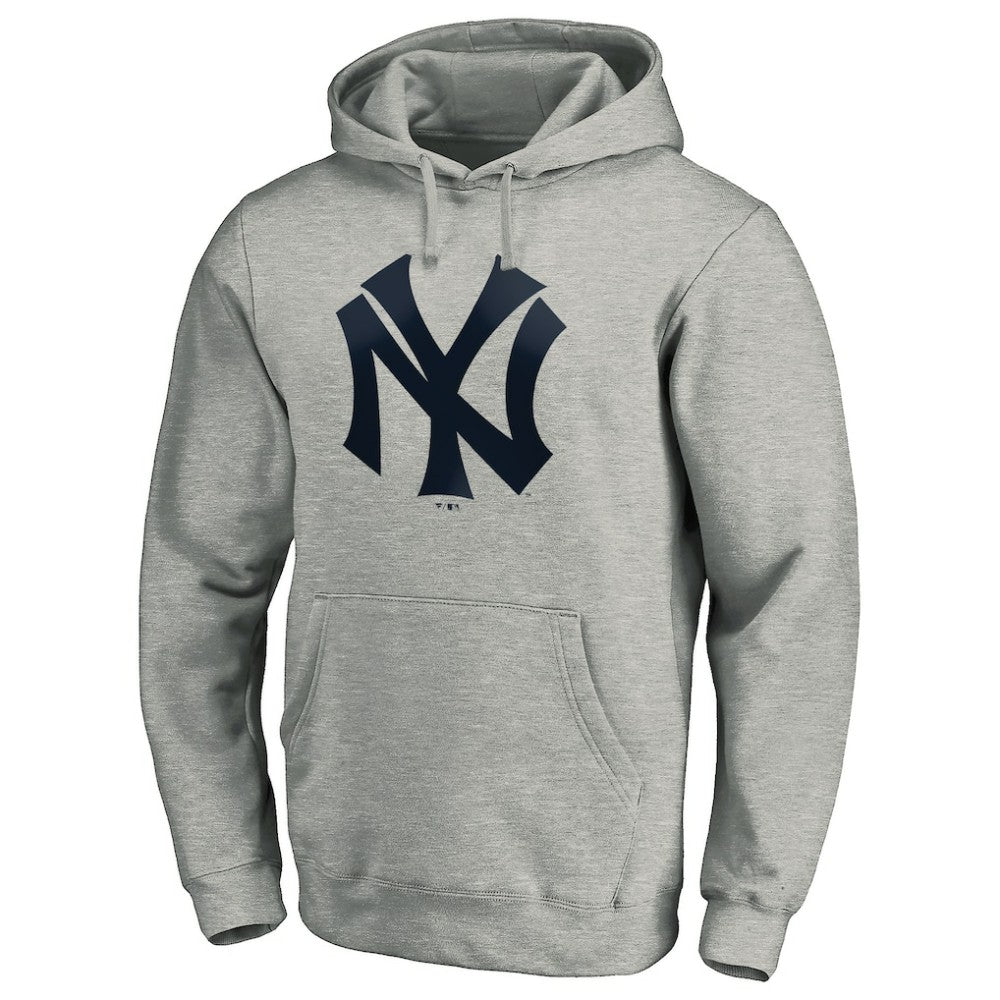New York Yankees Cooperstown Collection Huntington Logo Fitted Pullover Hoodie - MLB