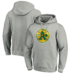 Athletics Cooperstown Collection Huntington Logo Fitted Pullover Hoodie - MLB