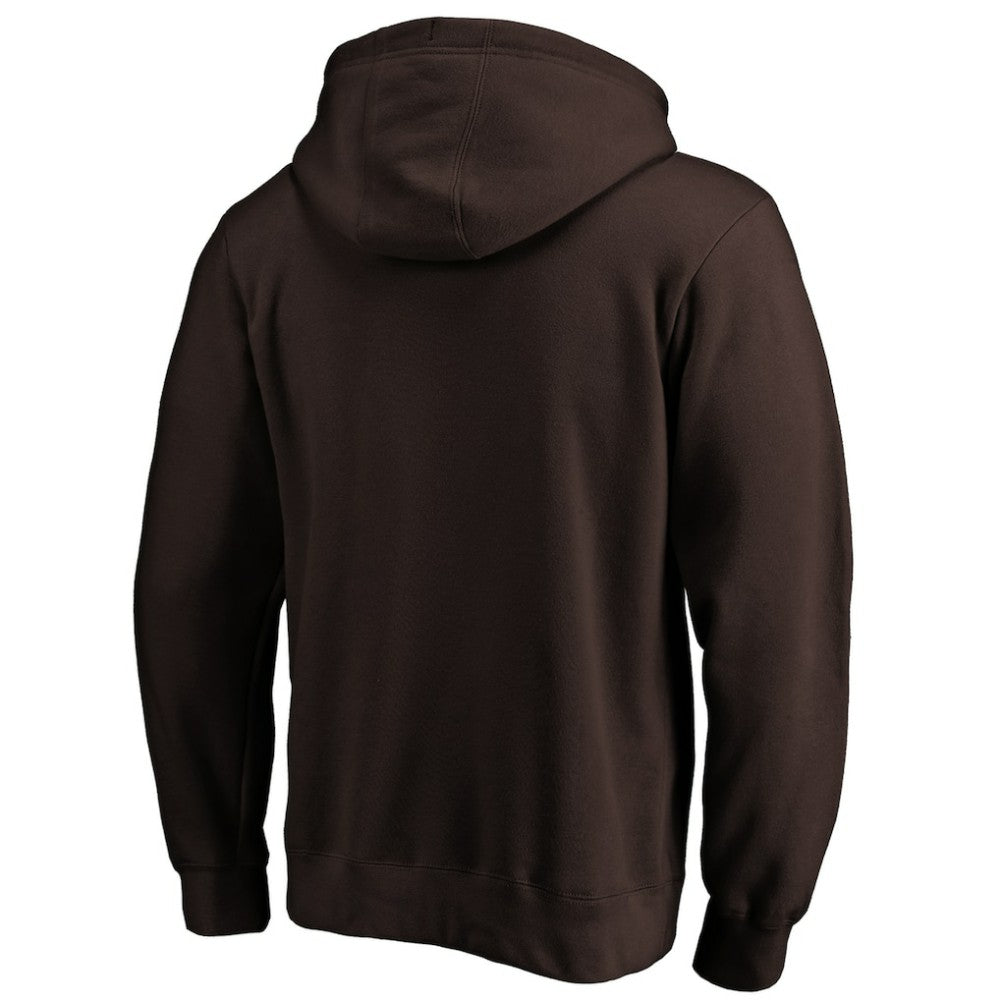 San Diego Padres Cooperstown Collection Huntington Logo Fitted Pullover Hoodie - MLB