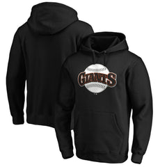 San Francisco Giants Cooperstown Collection Huntington Logo Fitted Pullover Hoodie - MLB