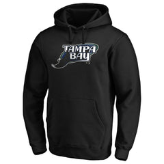 Tampa Bay Rays Cooperstown Collection Huntington Logo Fitted Pullover Hoodie - MLB