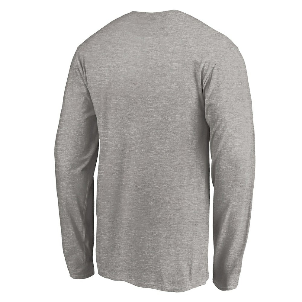 Anaheim Ducks Special Edition Primary Logo Long Sleeve T-Shirt - Heather Gray - NHL