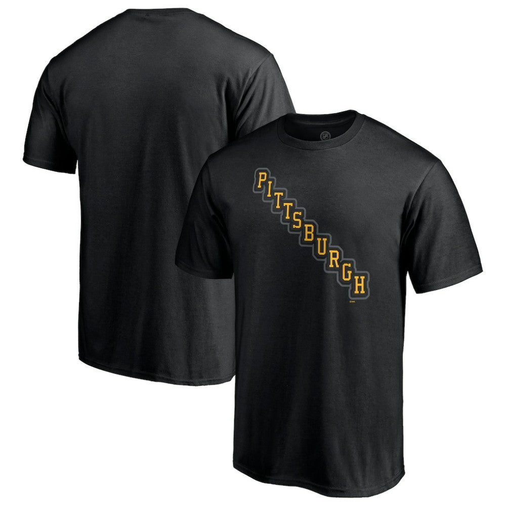 Pittsburgh Penguins Special Edition Secondary Logo T-Shirt - Black - NHL