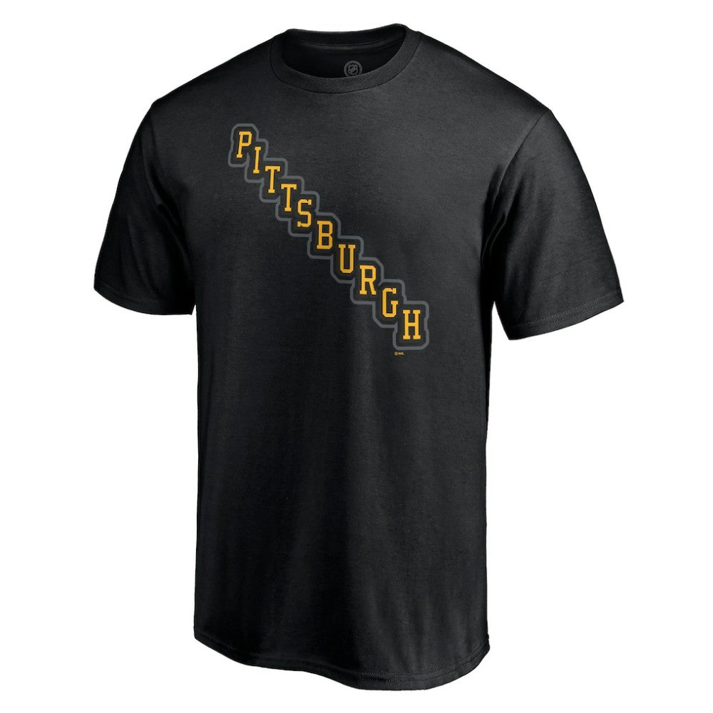 Pittsburgh Penguins Special Edition Secondary Logo T-Shirt - Black - NHL