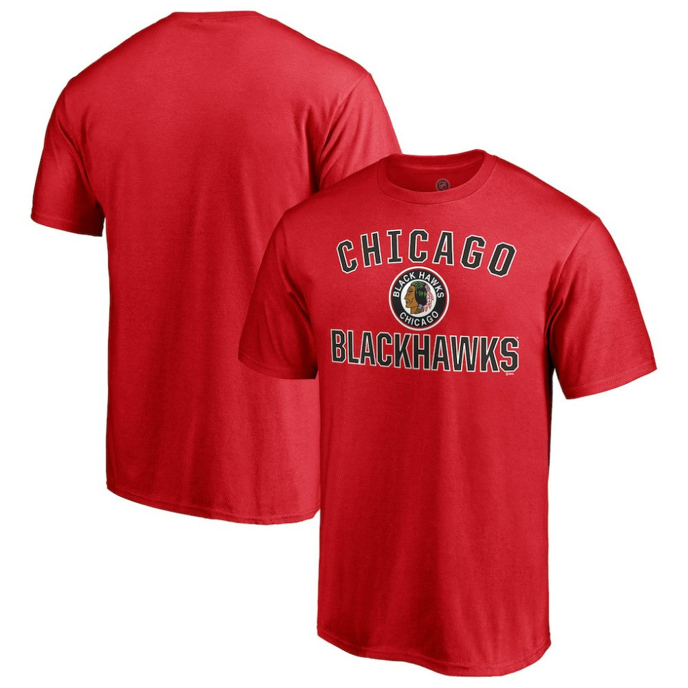 Chicago Blackhawks Special Edition Victory Arch T-Shirt - Red - NHL