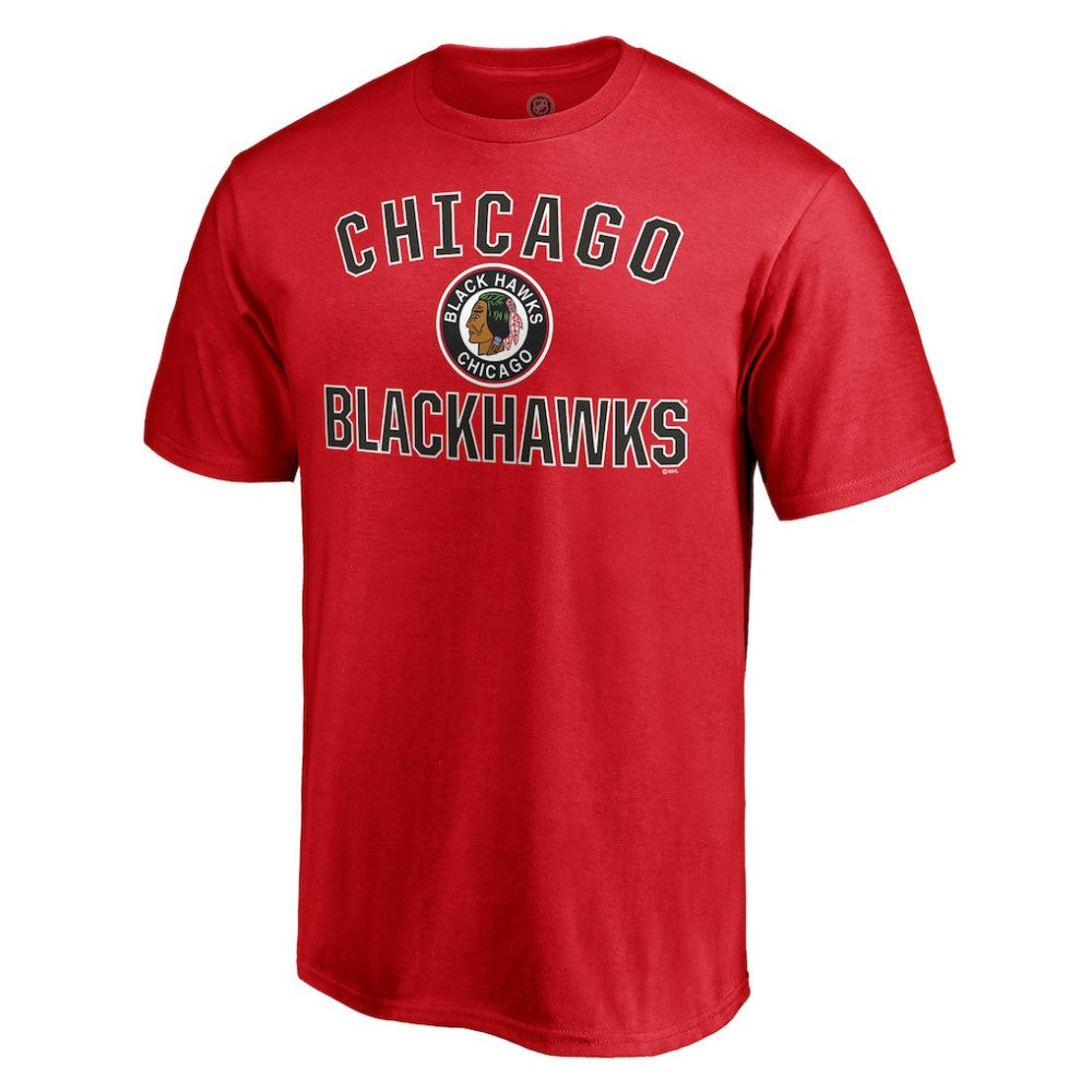 Chicago Blackhawks Special Edition Victory Arch T-Shirt - Red - NHL