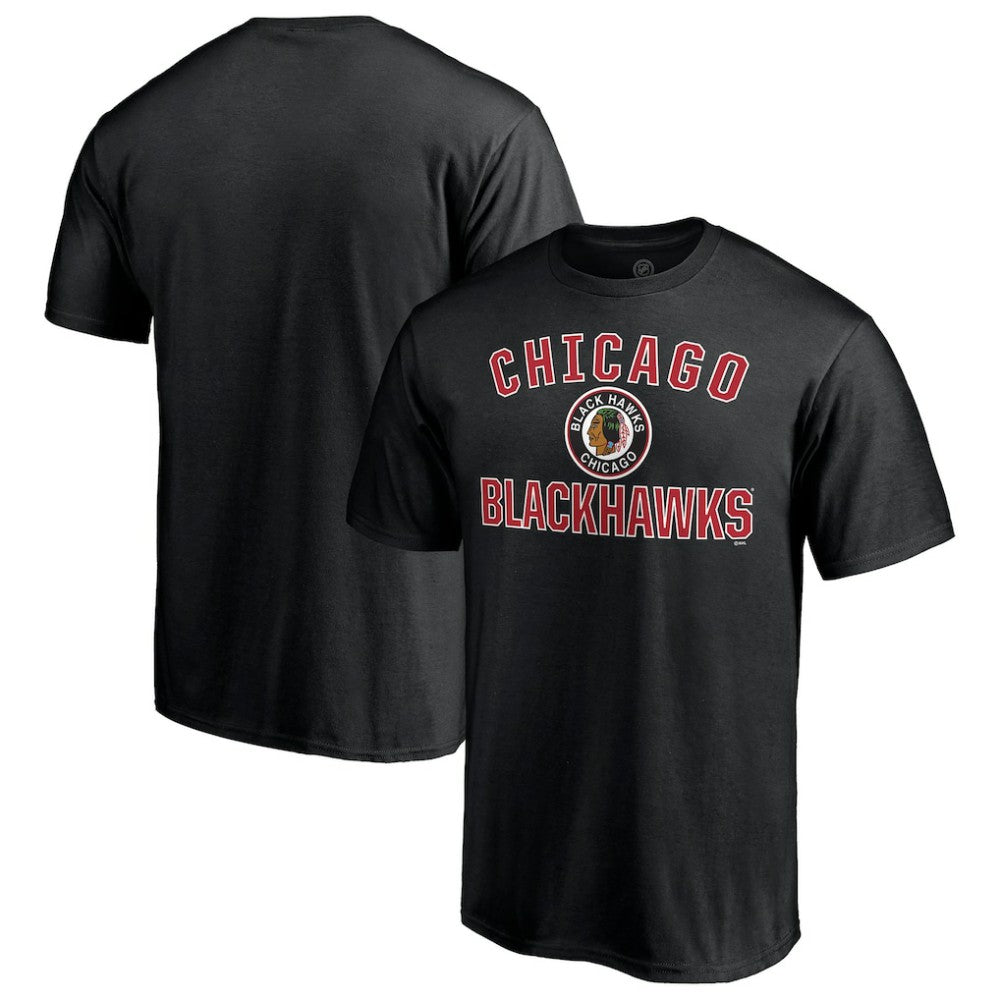 Chicago Blackhawks Special Edition Victory Arch T-Shirt - Black - NHL