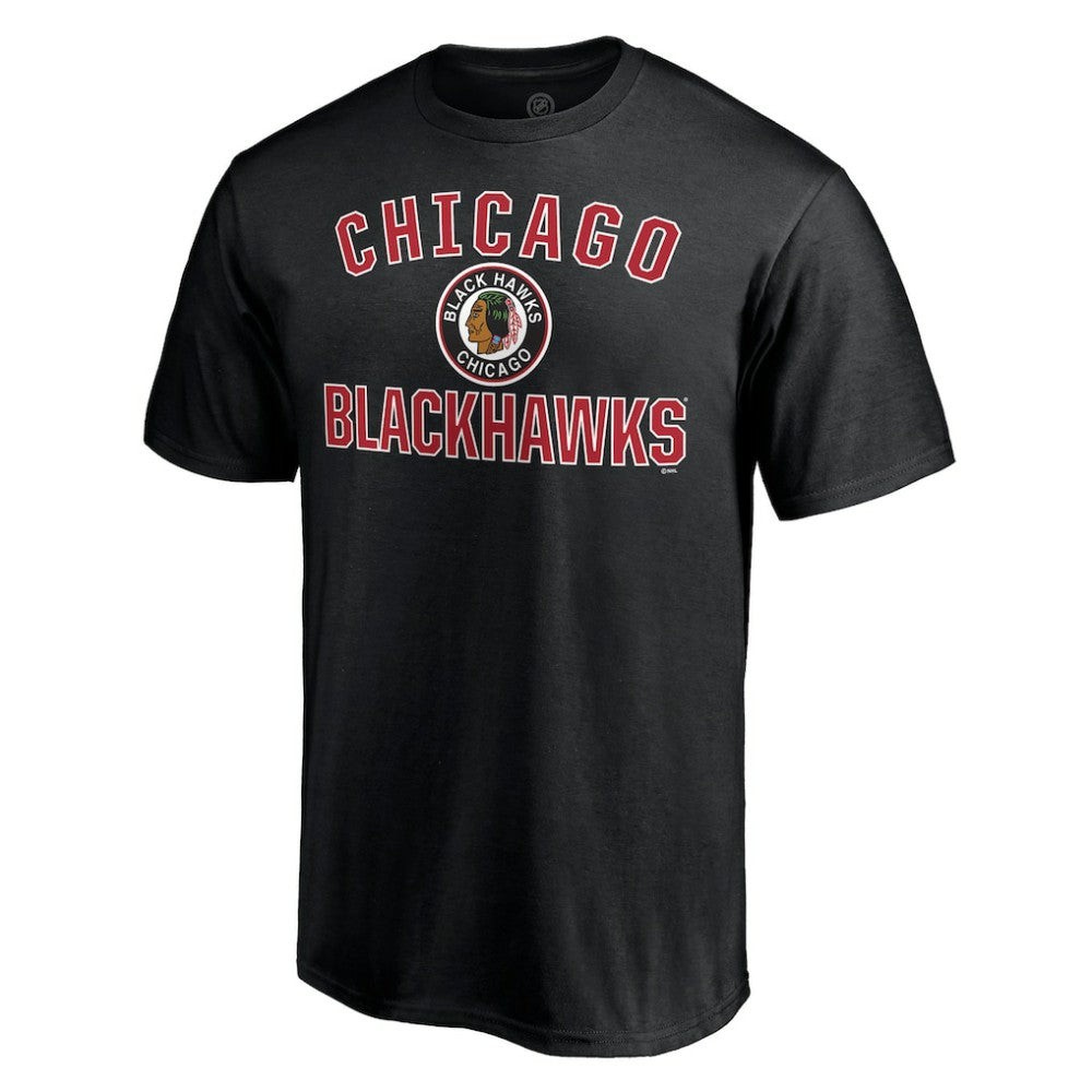 Chicago Blackhawks Special Edition Victory Arch T-Shirt - Black - NHL