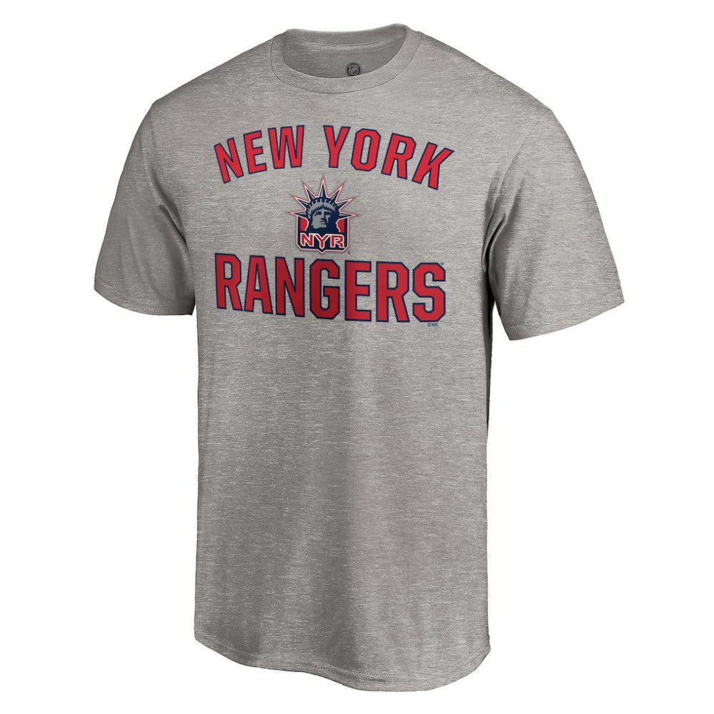 New York Rangers Special Edition Victory Arch T-Shirt - Heather Gray - NHL