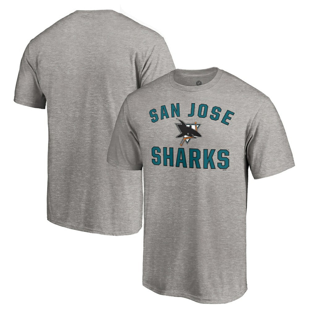 San Jose Sharks Special Edition Victory Arch T-Shirt - Heather Gray - NHL