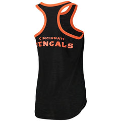 Cincinnati Bengals G-III 4Her by Carl Banks Women's Tater Burnout Tank Top Black | NFL