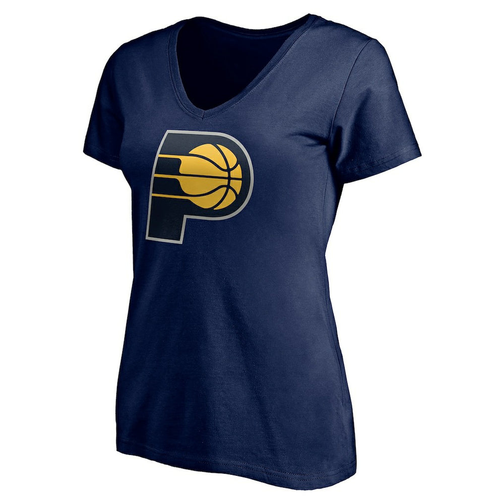 Indiana Pacers Women's Playmaker Personalized Name & Number V-Neck T-Shirt Navy - NBA