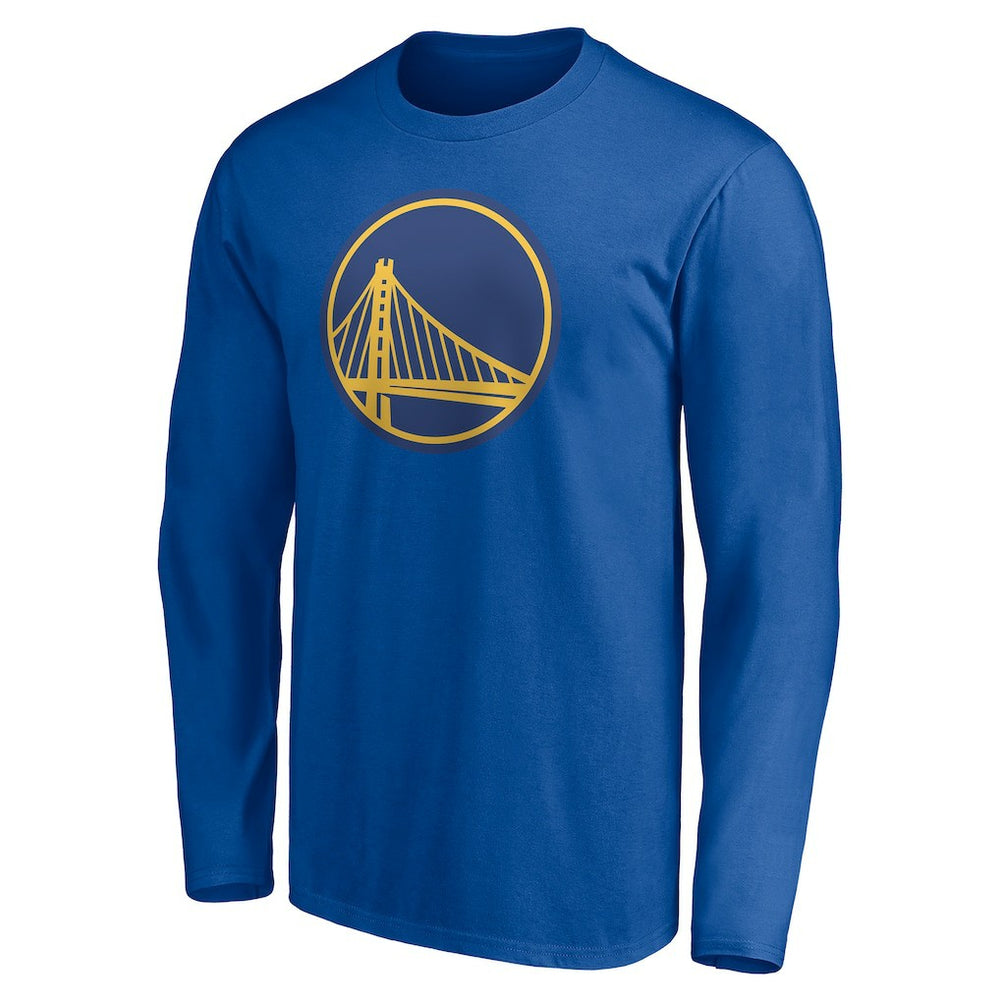 Golden State Warriors Playmaker Personalized Name & Number Long Sleeve T-Shirt Royal - NBA