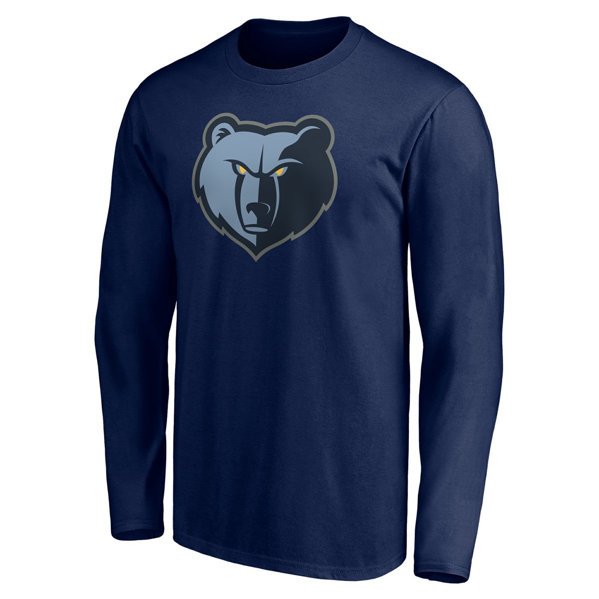 Memphis Grizzlies Playmaker Personalized Name & Number Long Sleeve T-Shirt Navy - NBA