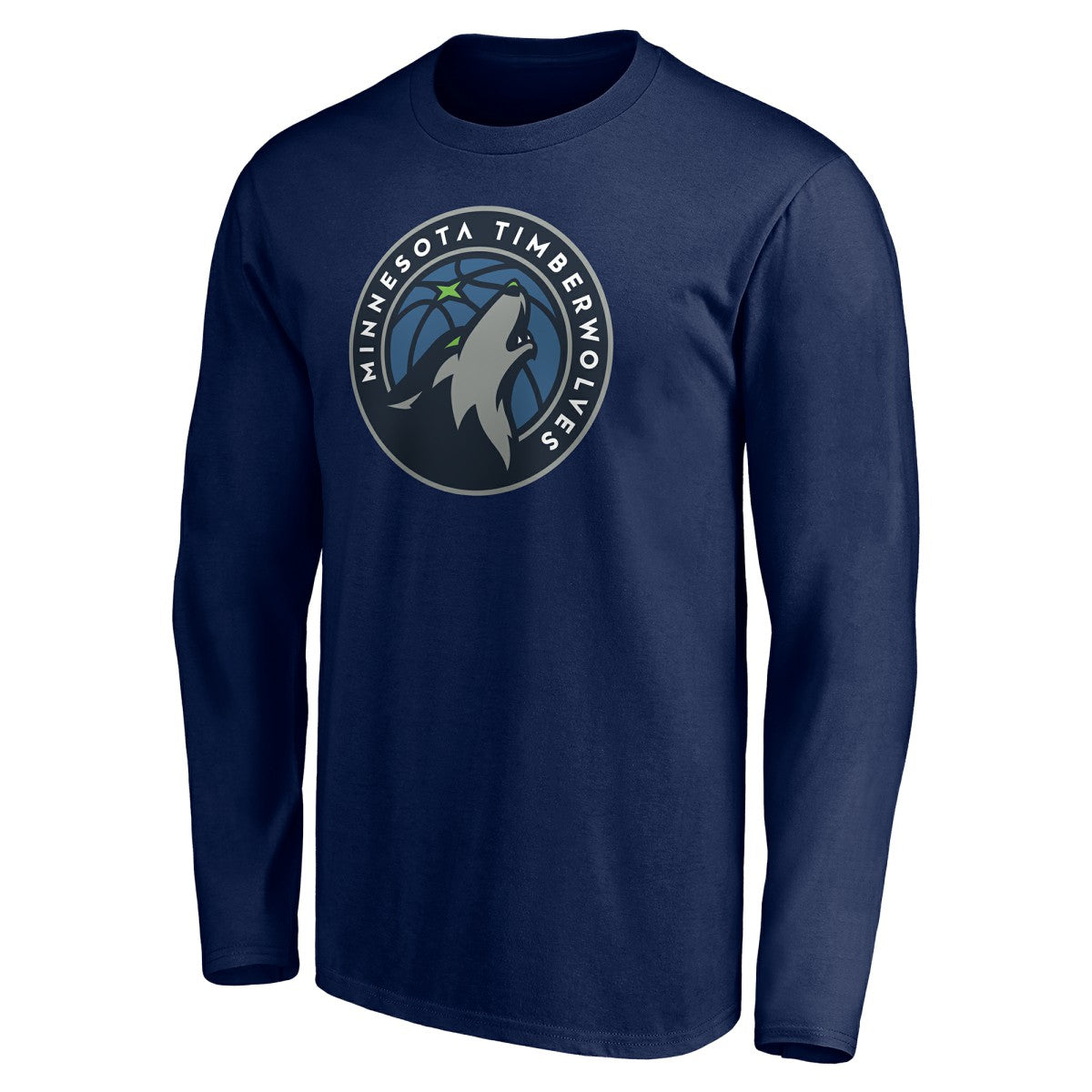 Minnesota Timberwolves Playmaker Personalized Name & Number Long Sleeve T-Shirt Navy - NBA