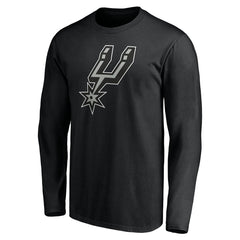 San Antonio Spurs Playmaker Personalized Name & Number Long Sleeve T-Shirt Black - NBA