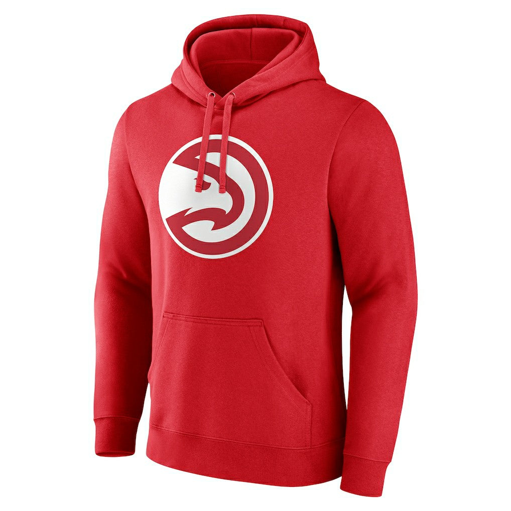 Atlanta Hawks Playmaker Personalized Name & Number Pullover Hoodie Red - NBA