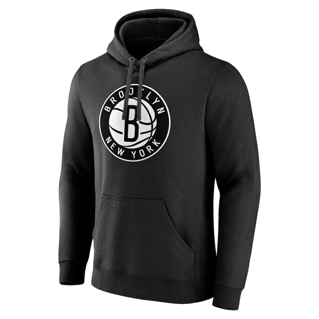 Brooklyn Nets Playmaker Personalized Name & Number Pullover Hoodie Black - NBA
