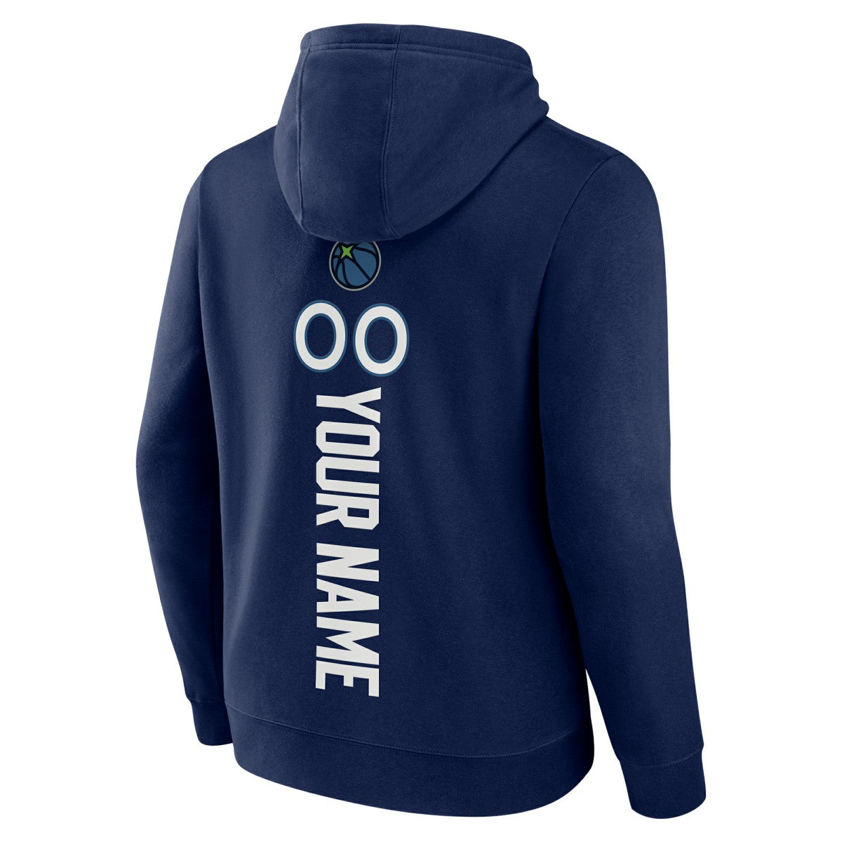 Minnesota Timberwolves Playmaker Personalized Name & Number Pullover Hoodie Navy - NBA