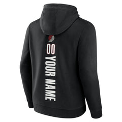 Portland Trail Blazers Playmaker Personalized Name & Number Pullover Hoodie Black - NBA