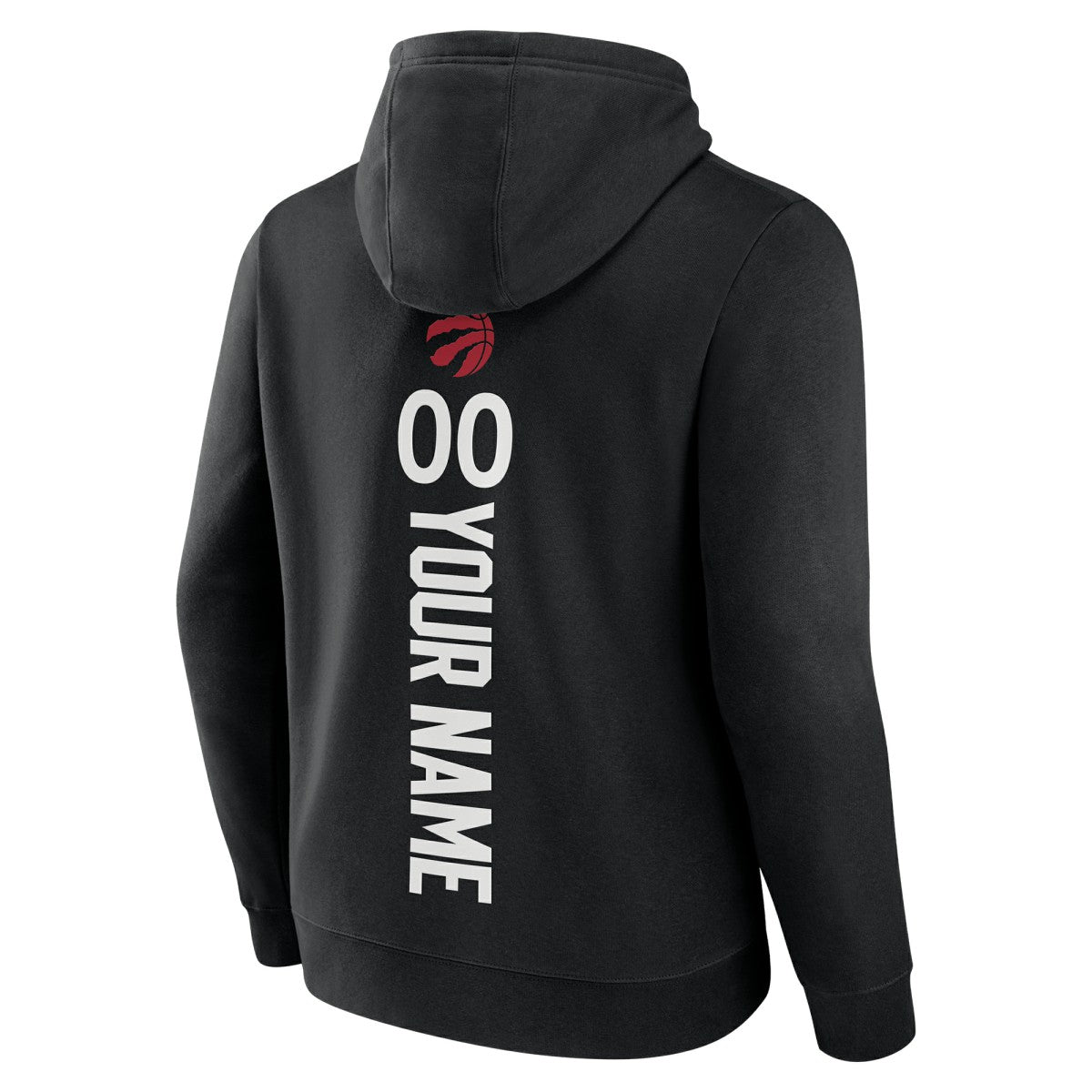 Toronto Raptors Playmaker Personalized Name & Number Pullover Hoodie Black - NBA
