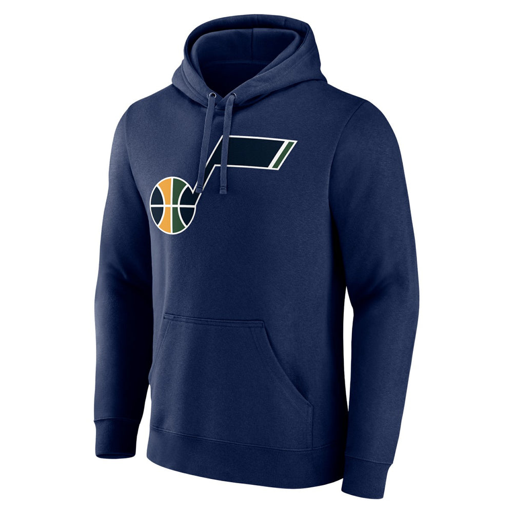 Utah Jazz Playmaker Personalized Name & Number Pullover Hoodie Navy - NBA