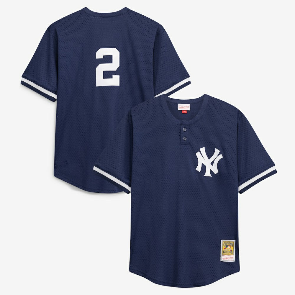 Derek Jeter New York Yankees Mitchell & Ness Big & Tall Batting Practice Replica Player Jersey - MLB
