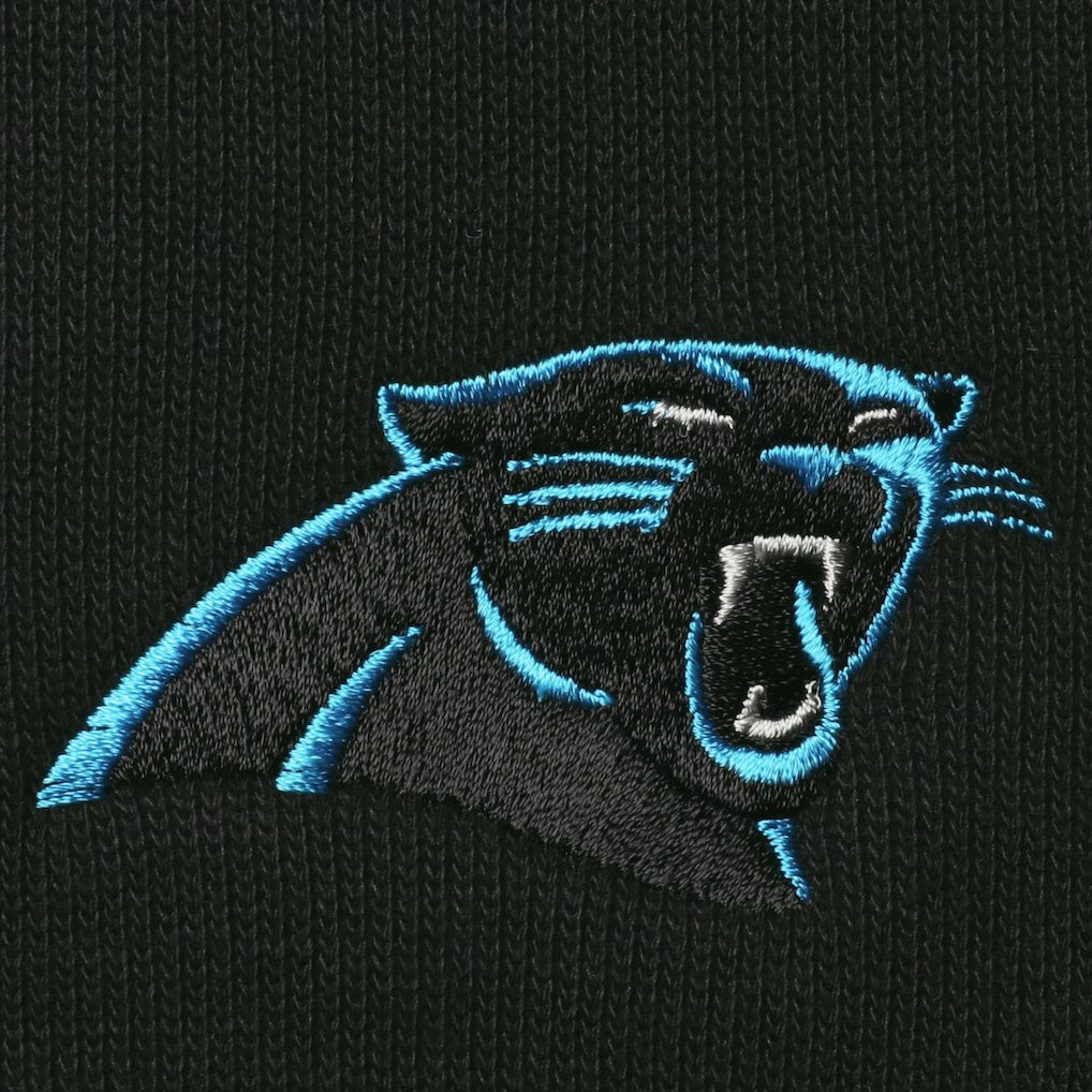Carolina Panthers Nassau Half-Zip Jacket Black | Tommy Bahama