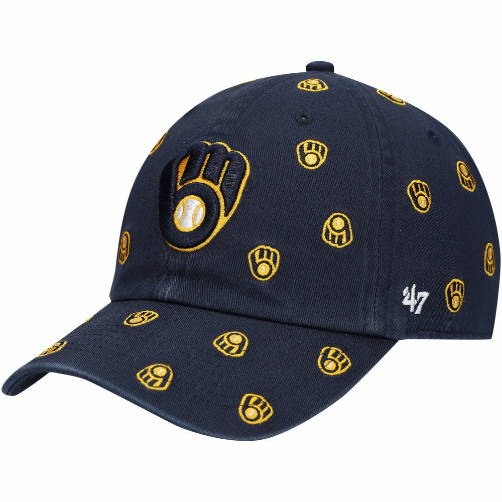 Milwaukee Brewers '47 Women's Confetti Clean Up Adjustable Hat - MLB