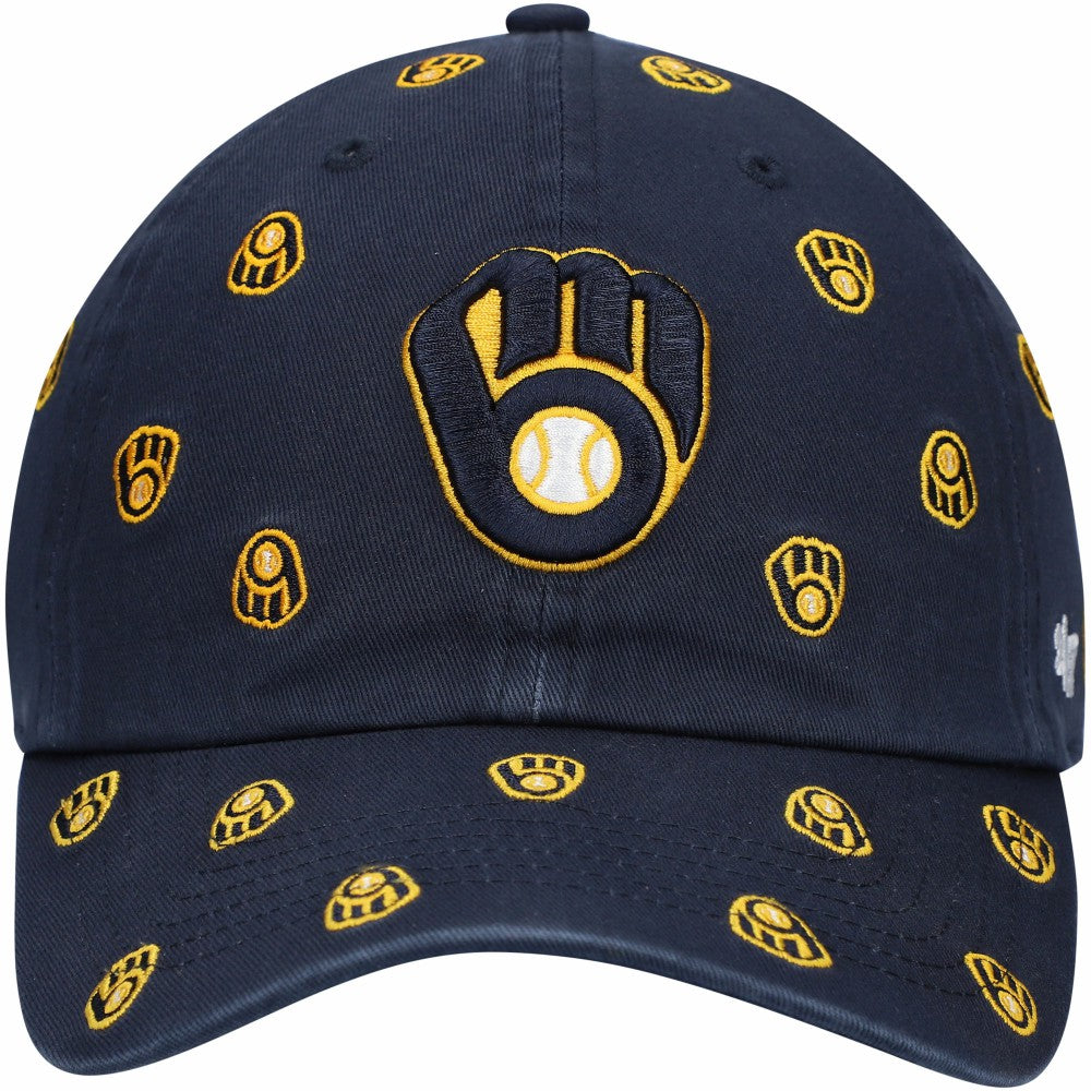 Milwaukee Brewers '47 Women's Confetti Clean Up Adjustable Hat - MLB
