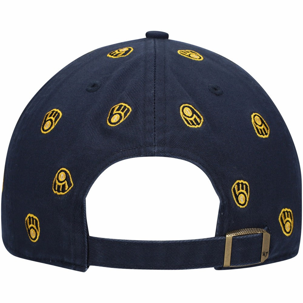 Milwaukee Brewers '47 Women's Confetti Clean Up Adjustable Hat - MLB