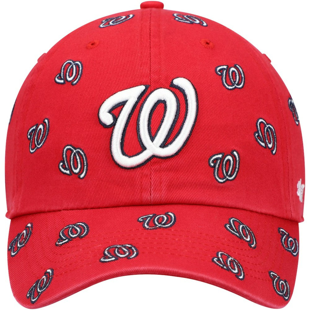 Washington Nationals '47 Women's Confetti Clean Up Adjustable Hat - MLB