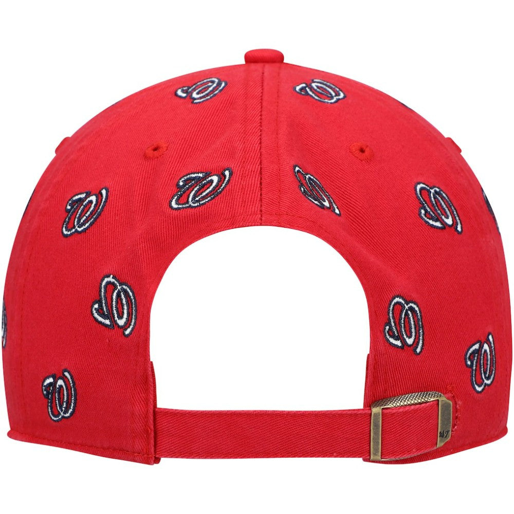 Washington Nationals '47 Women's Confetti Clean Up Adjustable Hat - MLB