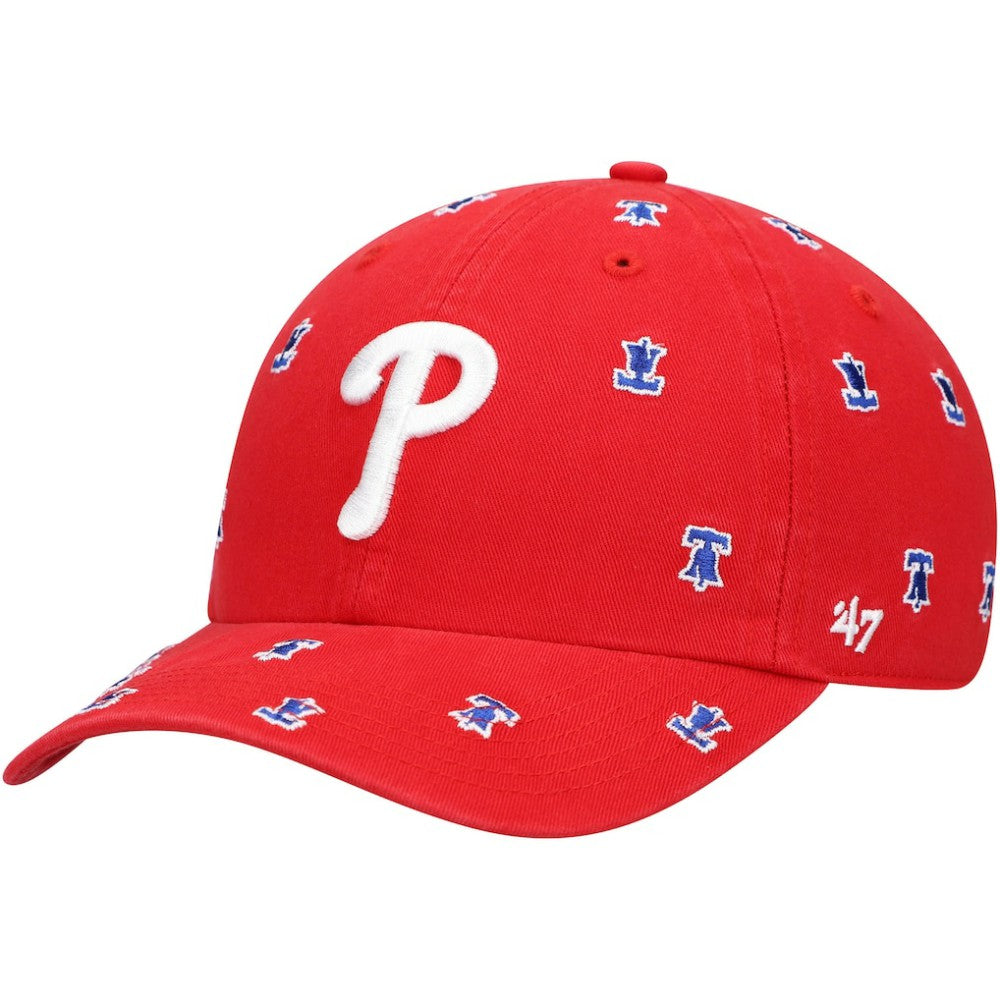 Philadelphia Phillies '47 Women's Confetti Clean Up Adjustable Hat - MLB
