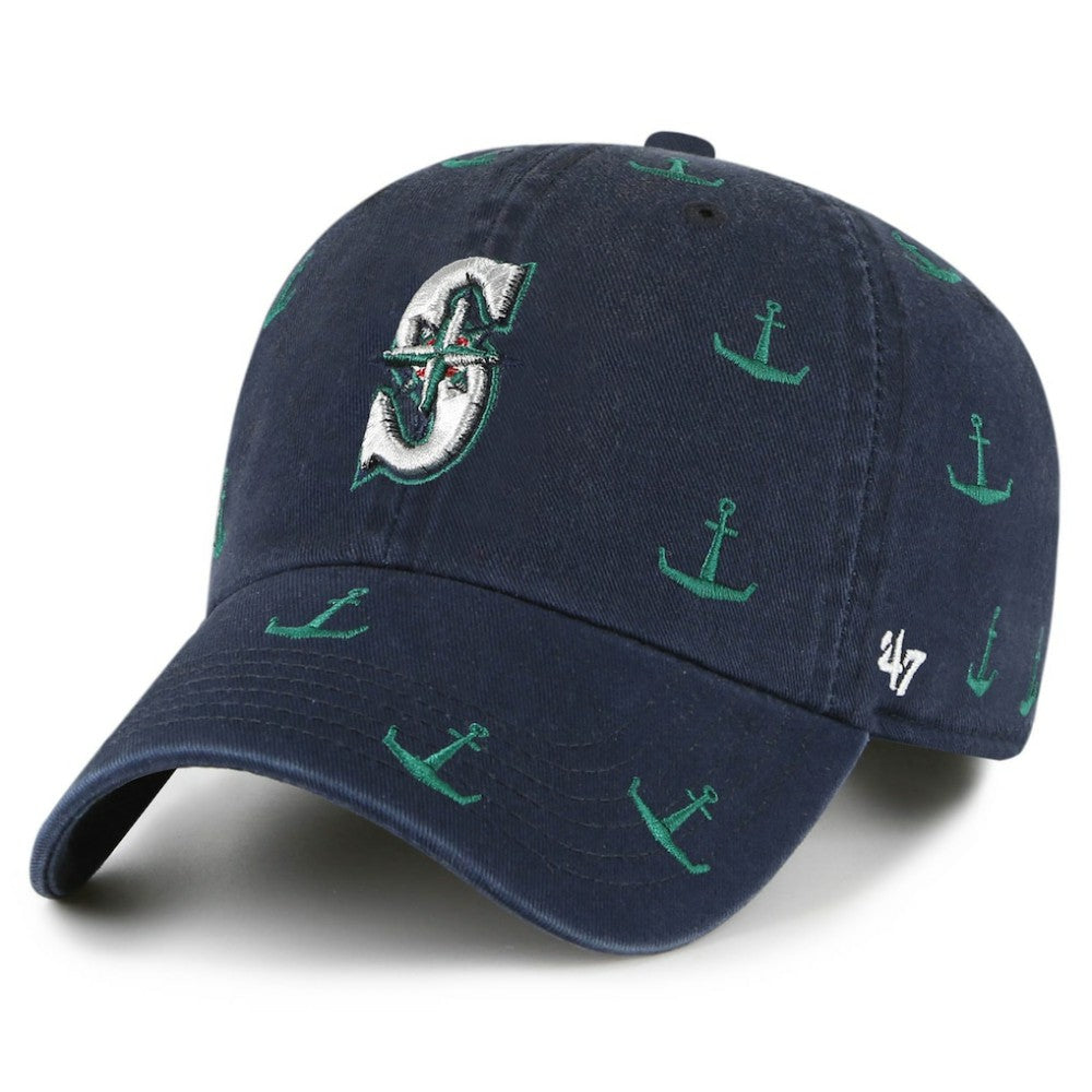 Seattle Mariners '47 Women's Confetti Clean Up Adjustable Hat - MLB