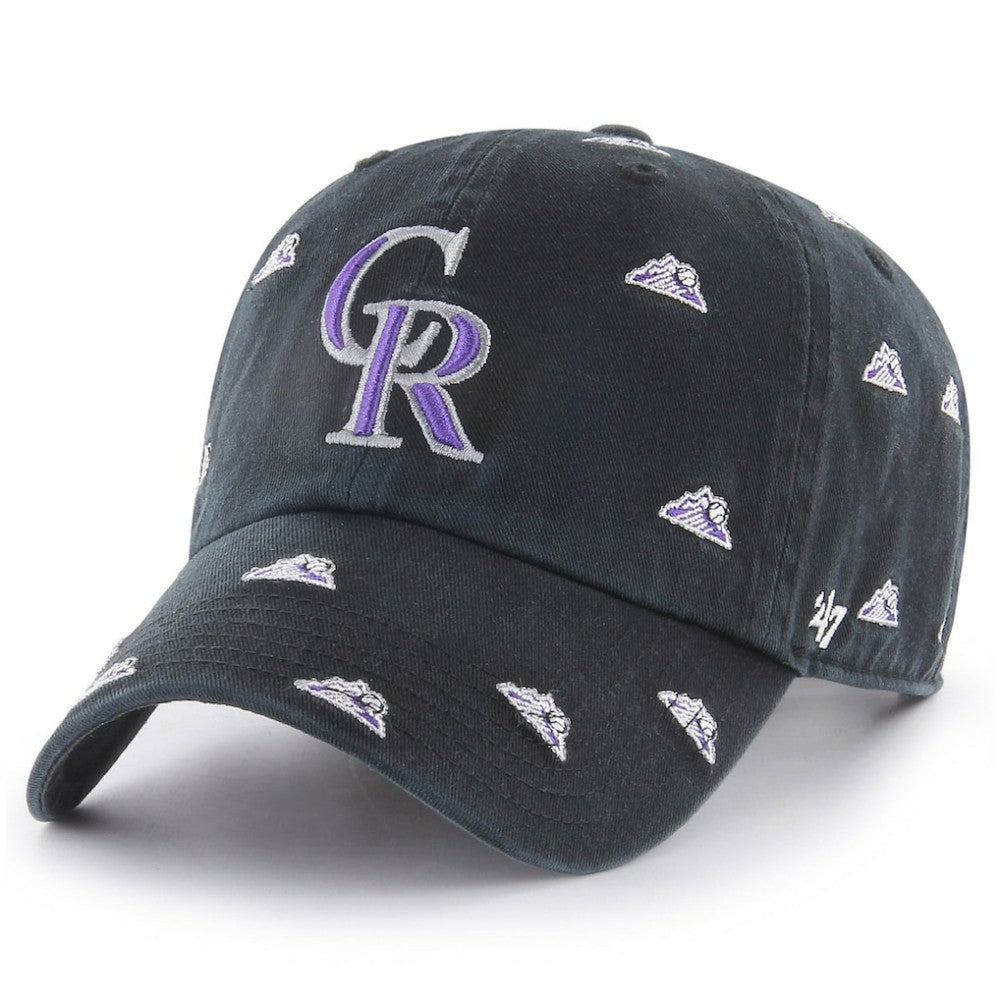 Colorado Rockies '47 Women's Confetti Clean Up Adjustable Hat - MLB