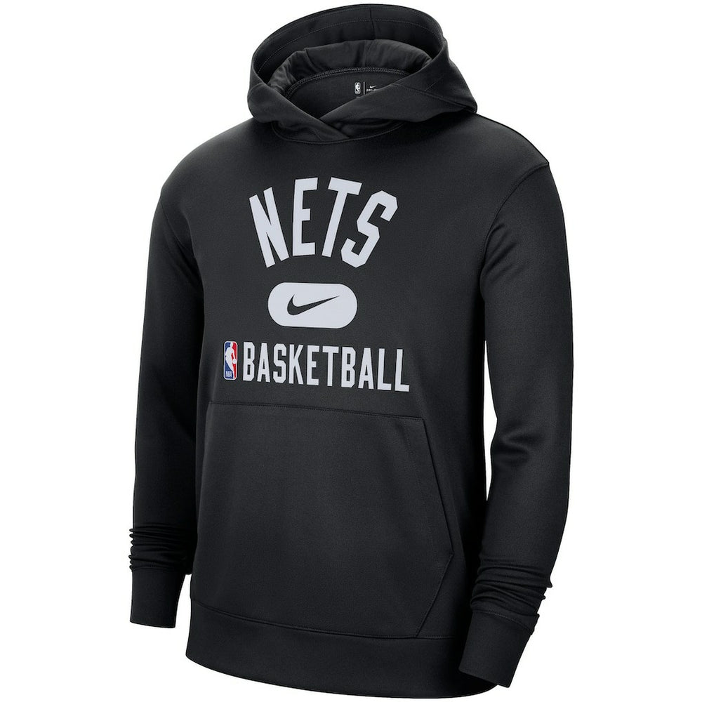 Brooklyn Nets 2021-2022 Spotlight On Court Performance Practice Pullover Hoodie Black - NBA