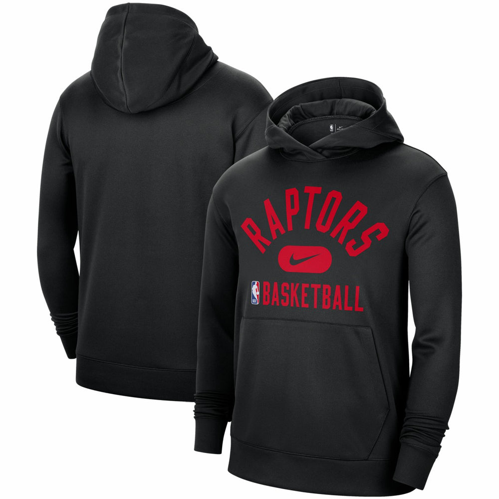 Toronto Raptors 2021-2022 Spotlight On Court Performance Practice Pullover Hoodie Black - NBA