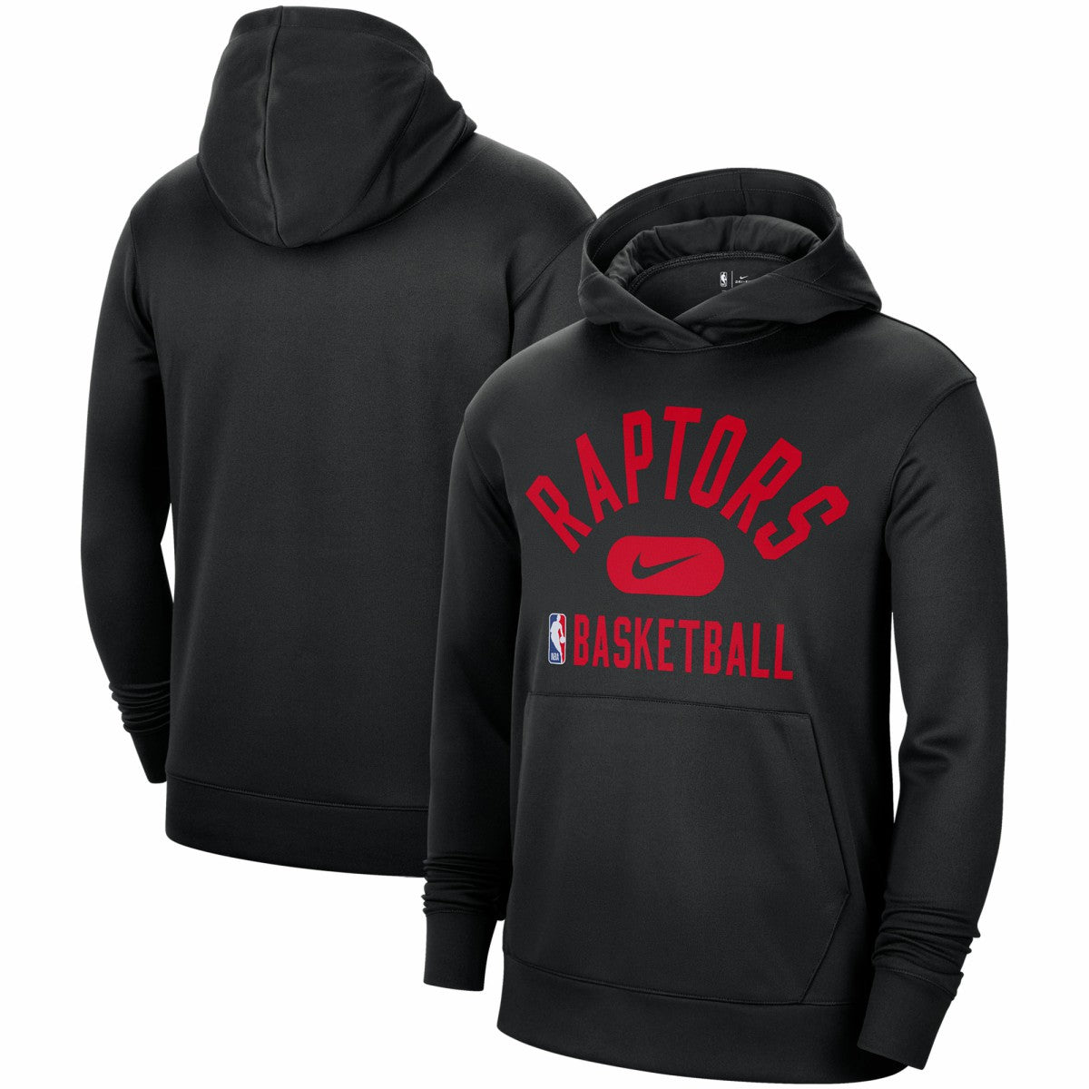 Toronto Raptors 2021-2022 Spotlight On Court Performance Practice Pullover Hoodie Black - NBA