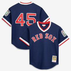 Pedro Martinez Boston Red Sox Mitchell & Ness Authentic Batting Practice Jersey - MLB