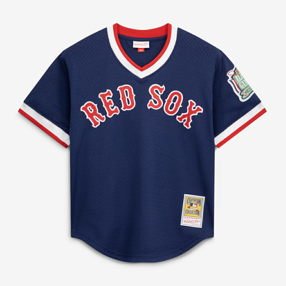 Pedro Martinez Boston Red Sox Mitchell & Ness Authentic Batting Practice Jersey - MLB