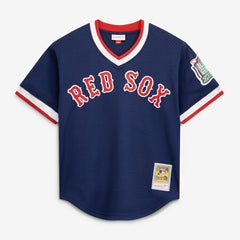 Pedro Martinez Boston Red Sox Mitchell & Ness Authentic Batting Practice Jersey - MLB