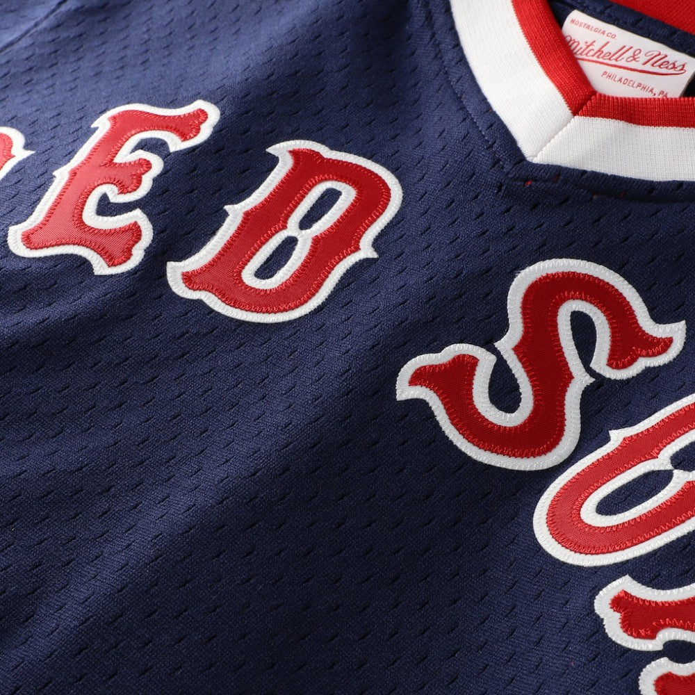 Pedro Martinez Boston Red Sox Mitchell & Ness Authentic Batting Practice Jersey - MLB