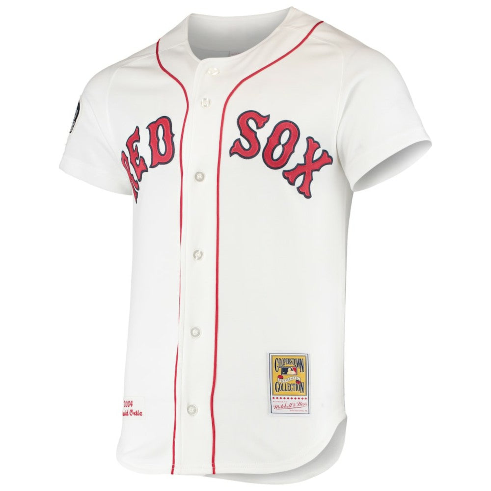 David Ortiz Boston Red Sox Mitchell & Ness 2004 Cooperstown Collection Home Authentic Jersey - MLB
