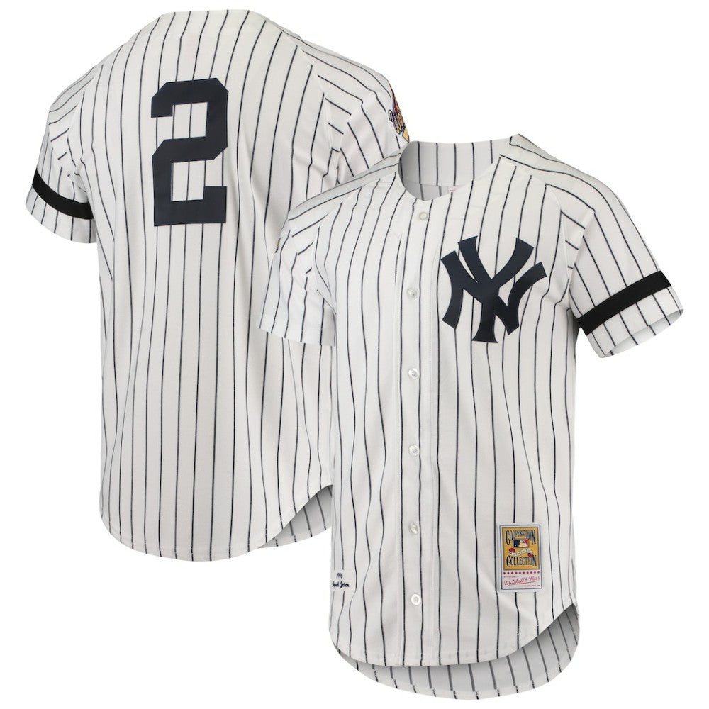 New York Yankees Mitchell & Ness Cooperstown Collection 1996 Authentic Home Jersey - MLB