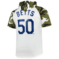 Mookie Betts Los Angeles Dodgers Player Big & Tall Raglan Hoodie T-Shirt - MLB
