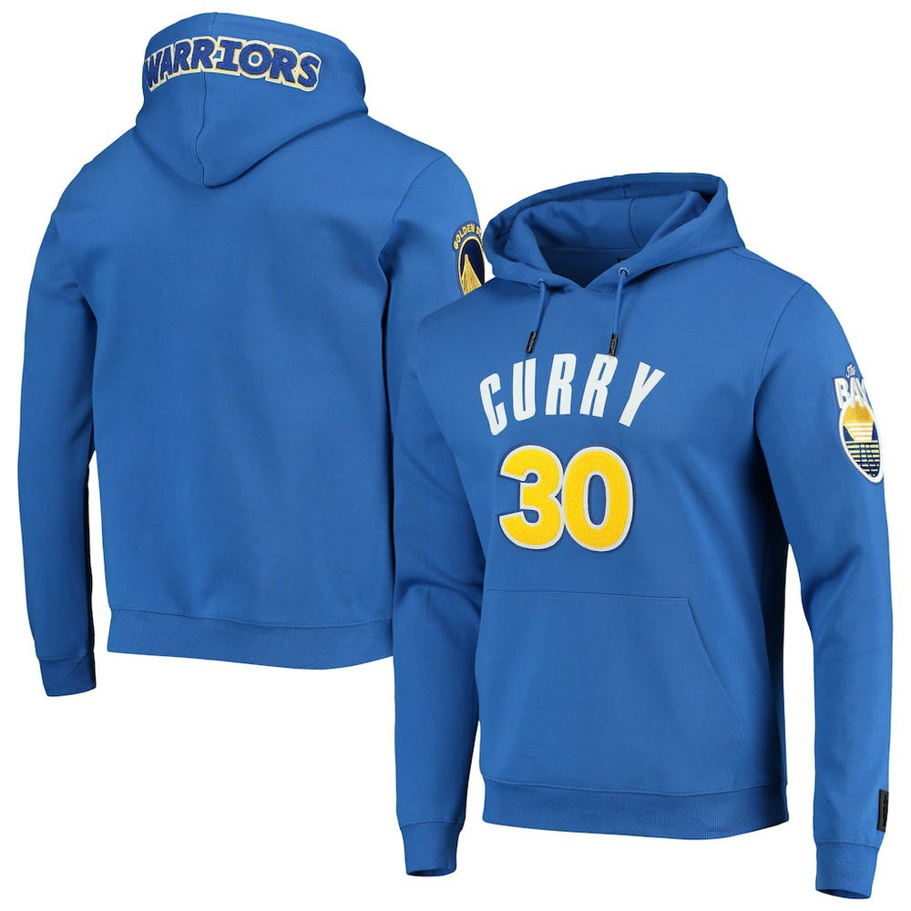 Stephen Curry Golden State Warriors Pro Standard Player Pullover Hoodie Royal - NBA