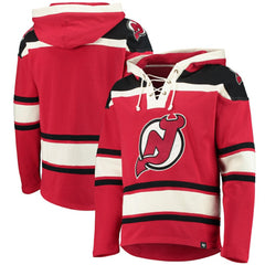 New Jersey Devils '47 Superior Lacer Hoodie - Red - NHL
