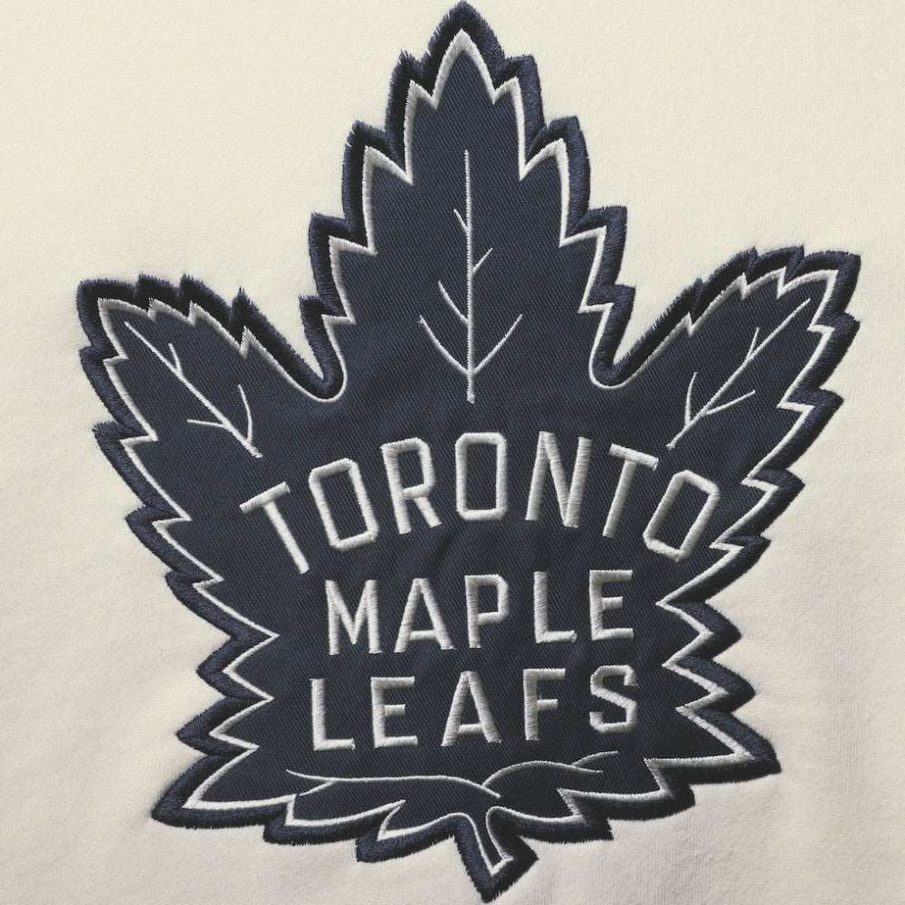 Toronto Maple Leafs '47 Superior Lacer Hoodie - Cream - NHL